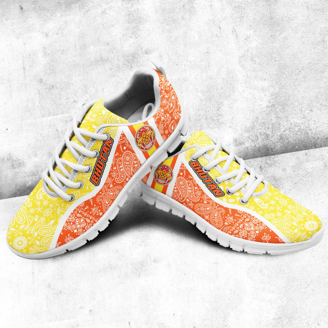Shoes Bhutan Sneakers Paisley Bandana Special Style