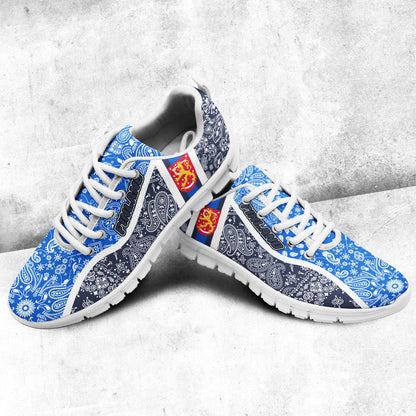 Shoes Finland Sneakers Paisley Bandana Special Style