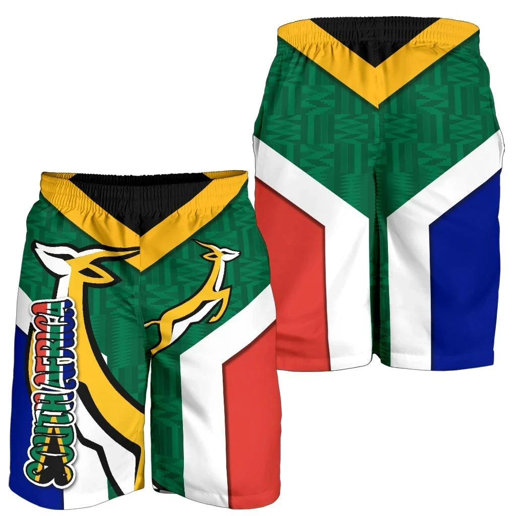 Short South Africa Men Shorts Springboks Rugby Be Proud
