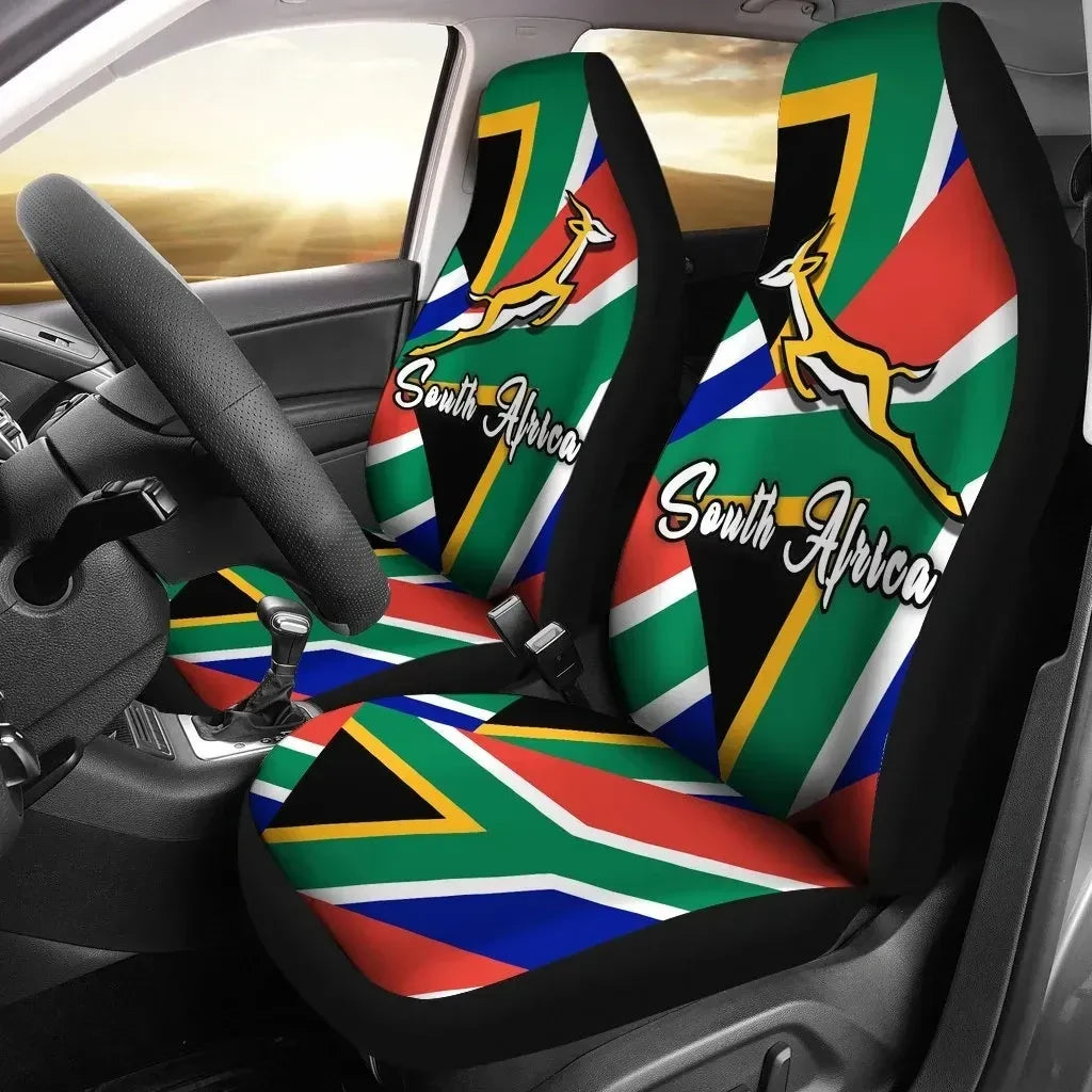 Car Seat Cover South Africa Springbok Car Seat Covers Flag Patch Up Version