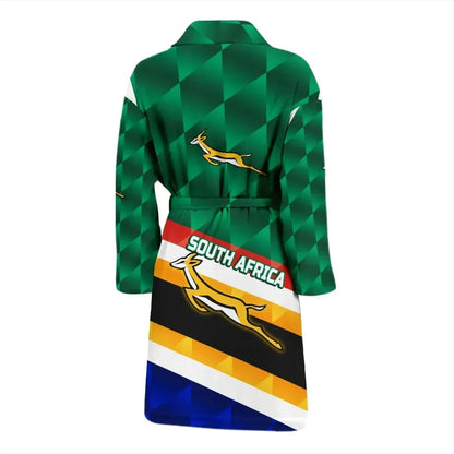 Bath Robe South Africa Men's Bath Robe Springboks Rugby Sporty Style