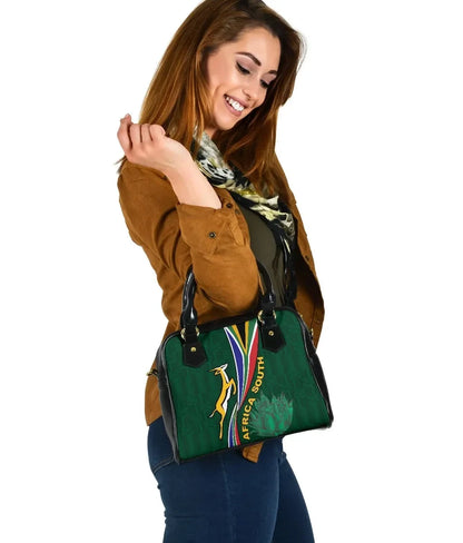Shoulder Handbags South Africa Shoulder Handbag Springboks Rugby Be Unique Green