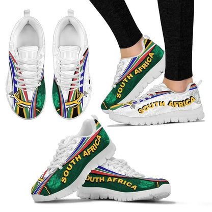 Sneakers South Africa Sneakers Springboks Rugby Be Unique White