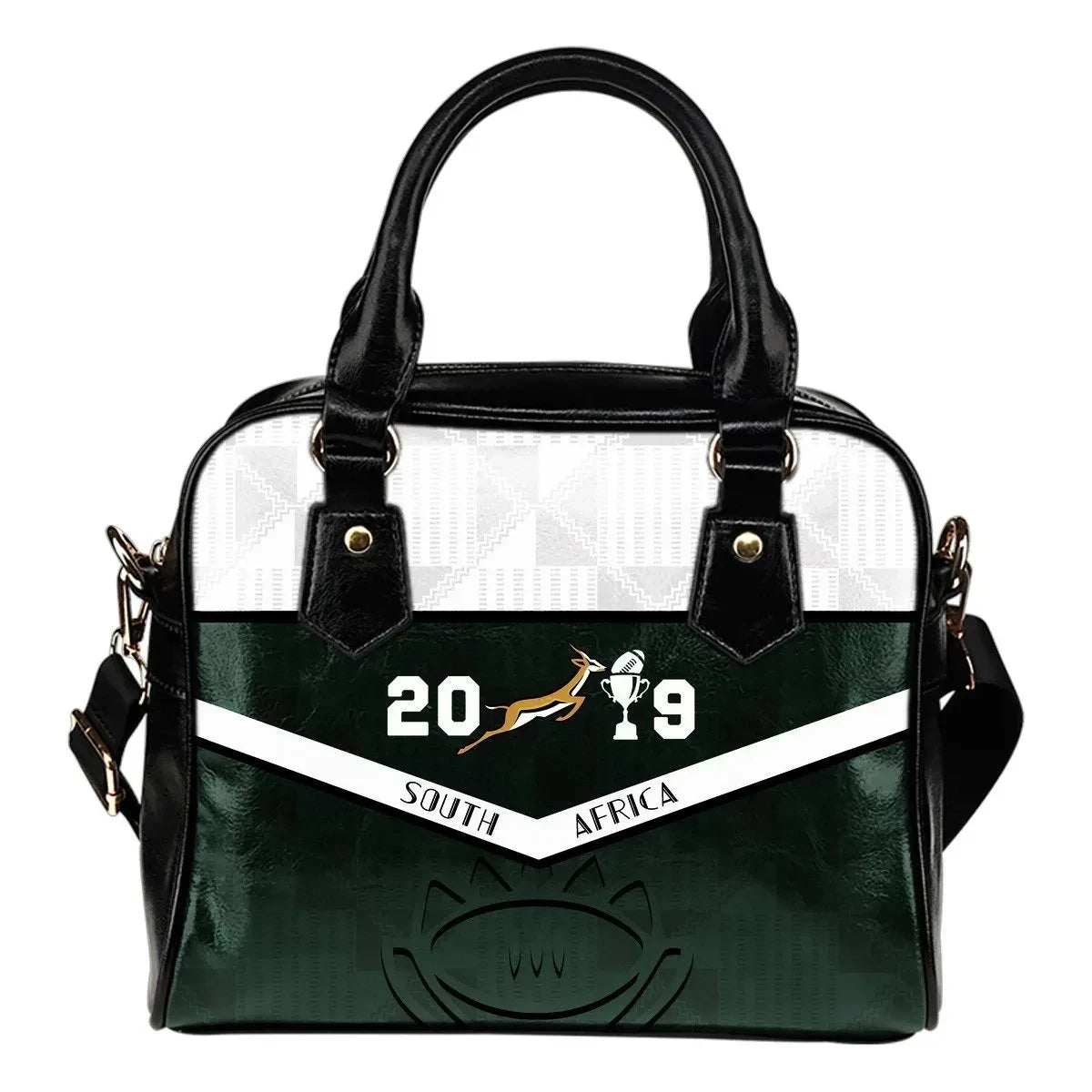 Shoulder Handbags South Africa Springbok Champion 2019 Shoulder Handbag