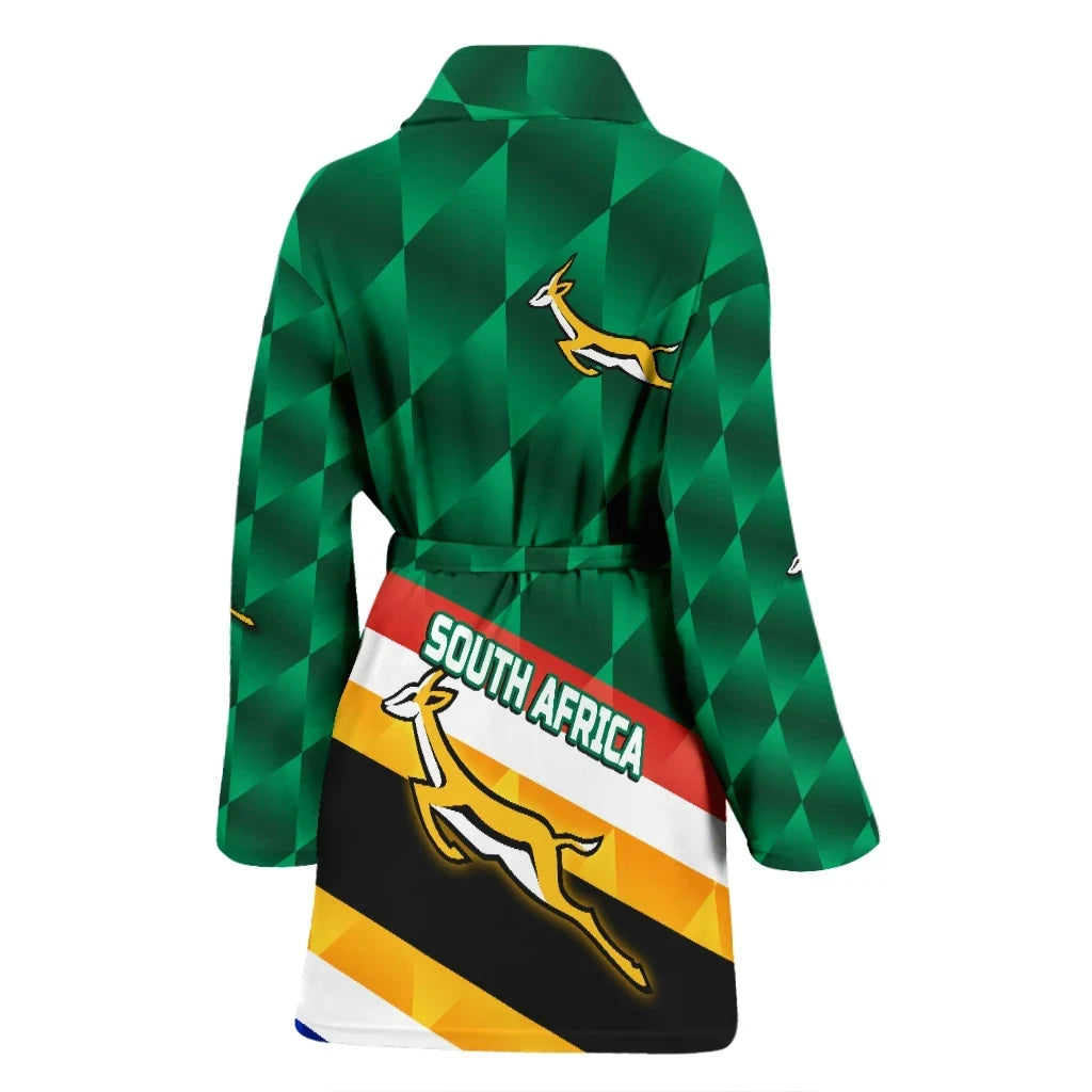 Bath Robe South Africa Women's Bath Robe Springboks Rugby Sporty Style