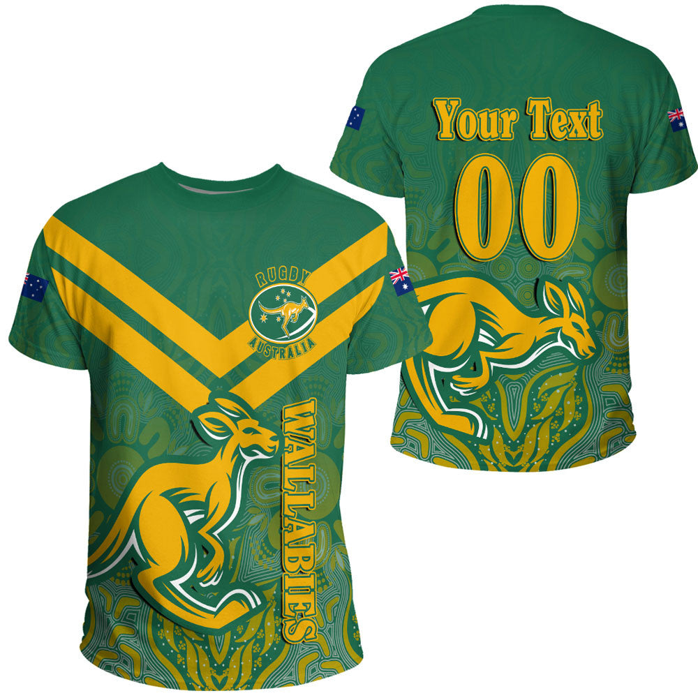 T Shirt Custom Australia Rugby