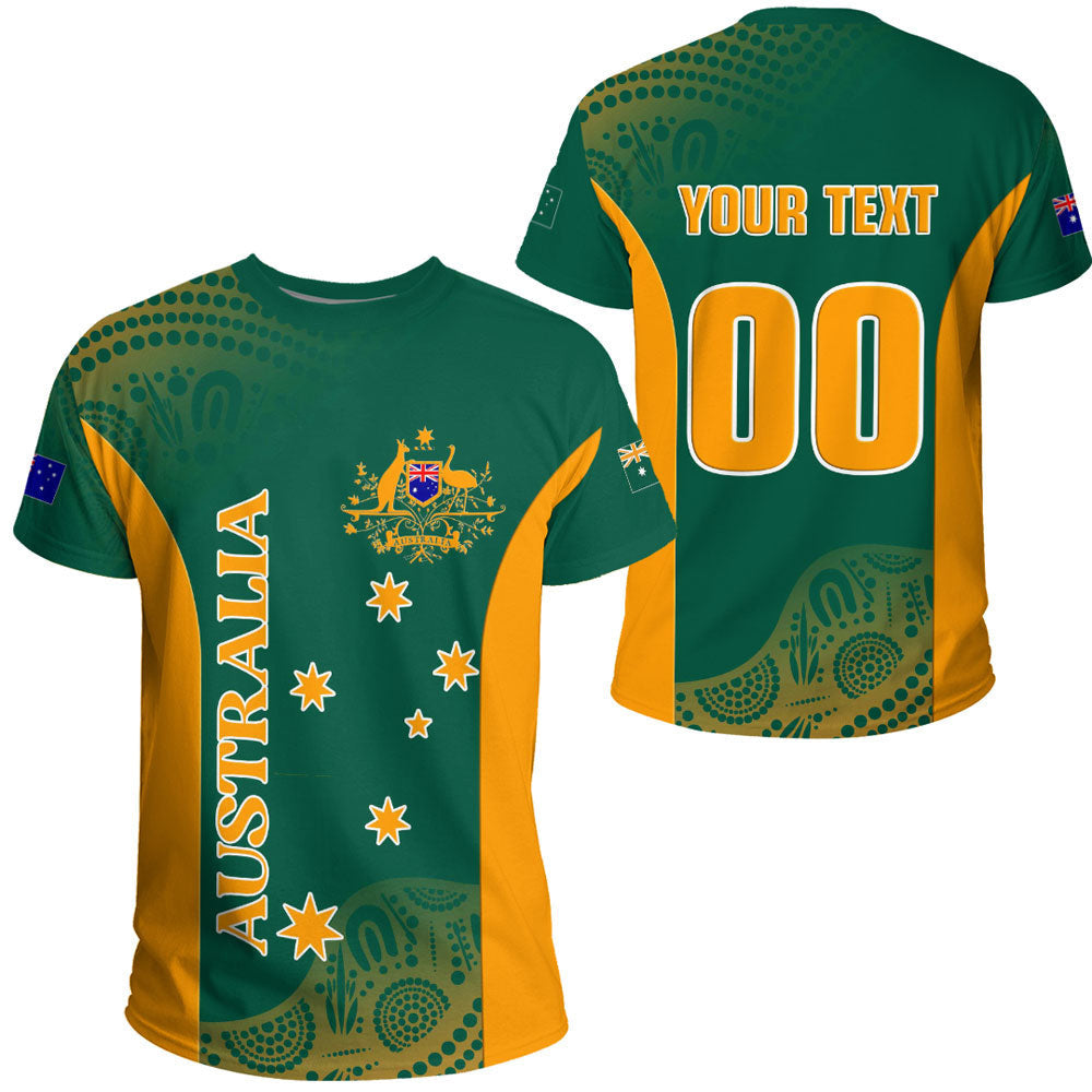 T Shirt Custom Australia Rugby Flag Style