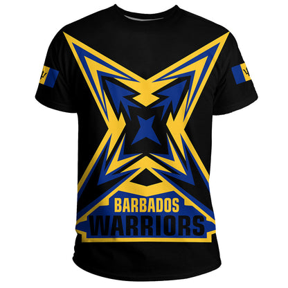 Warriors Flag Barbados T Shirt