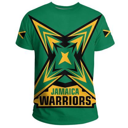 Warriors Flag Jamaica T Shirt