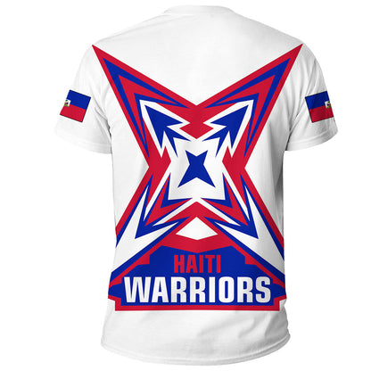 Warriors Flag Haiti T Shirt Haiti Pride Printed Shirt