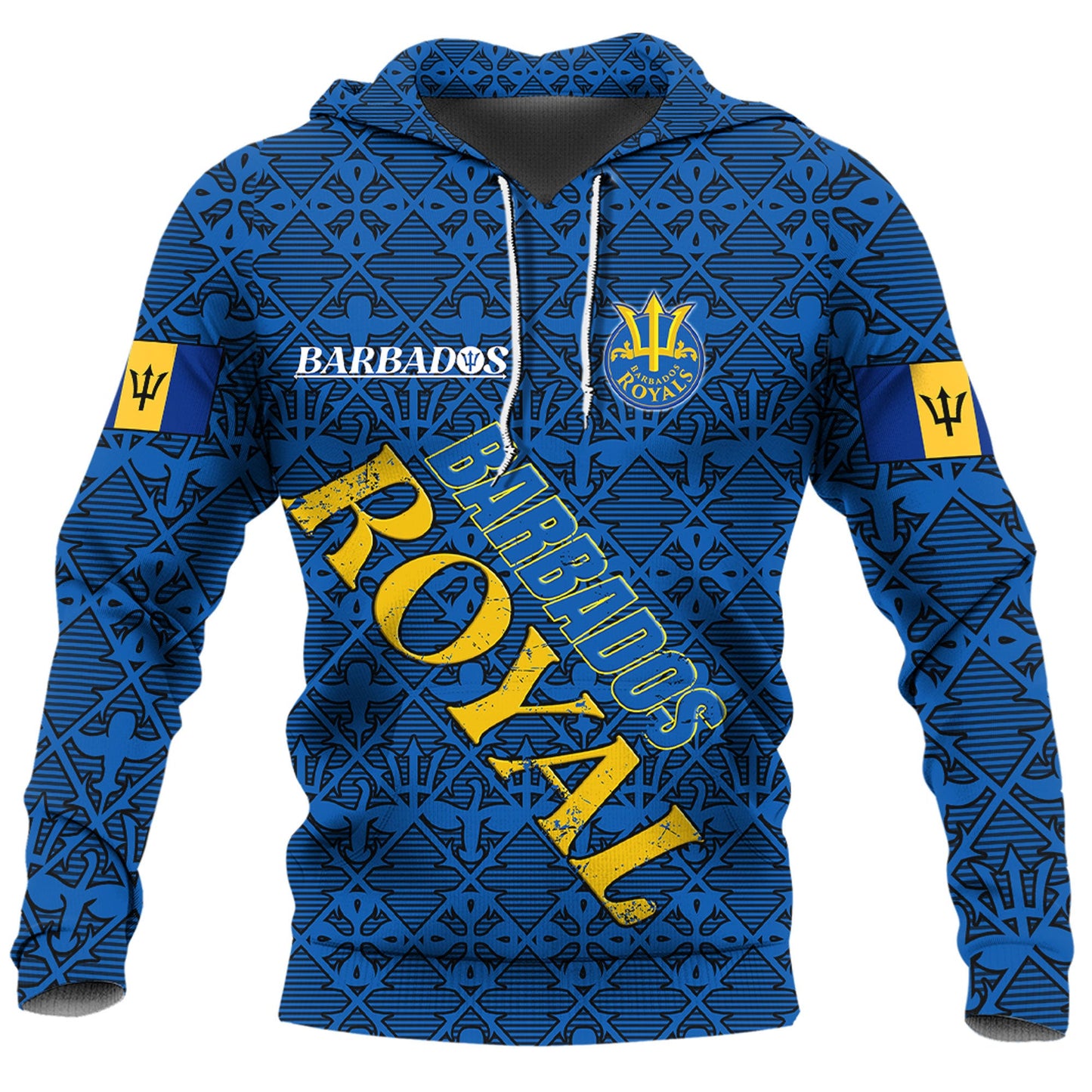Hoodie Custom Barbados Royals Cricket