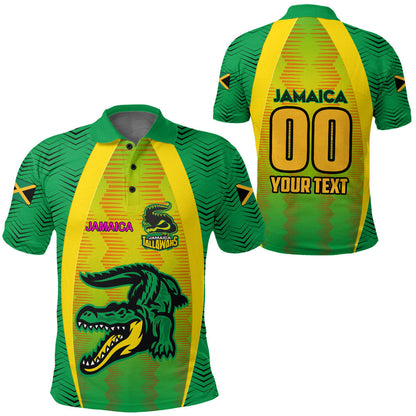 Polo Shirts Custom Jamaica Tallawahs Cricket