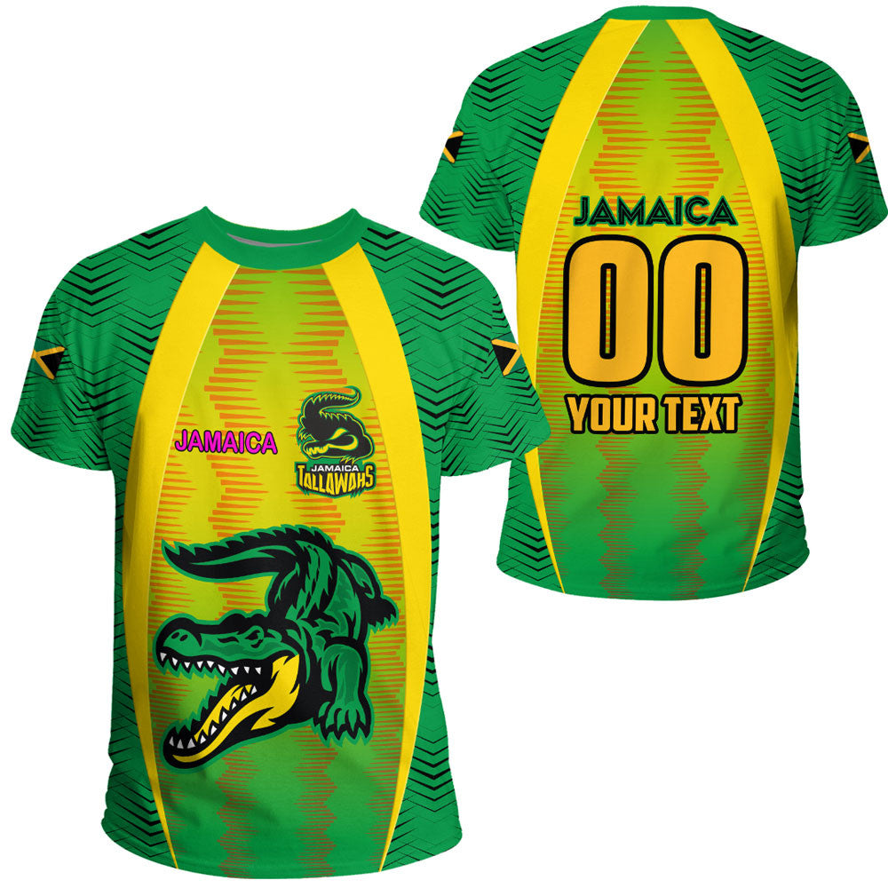 T Shirt Custom Jamaica Tallawahs Cricket