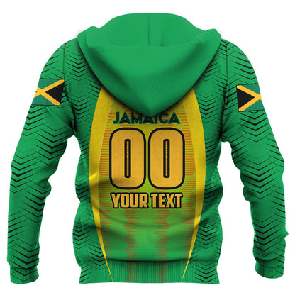 Zip Hoodie Custom Jamaica Tallawahs Cricket