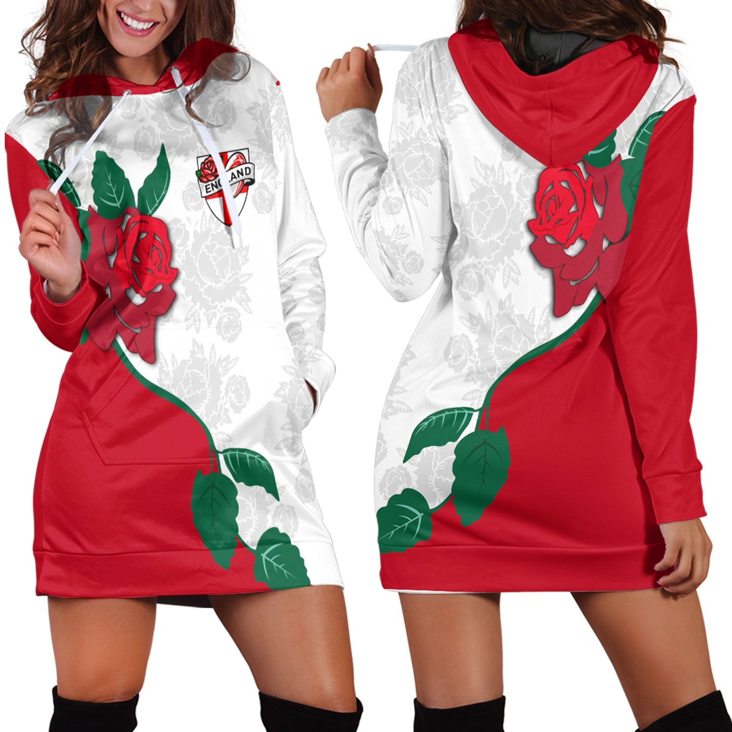 Hoodie Dress England Rugby Champion