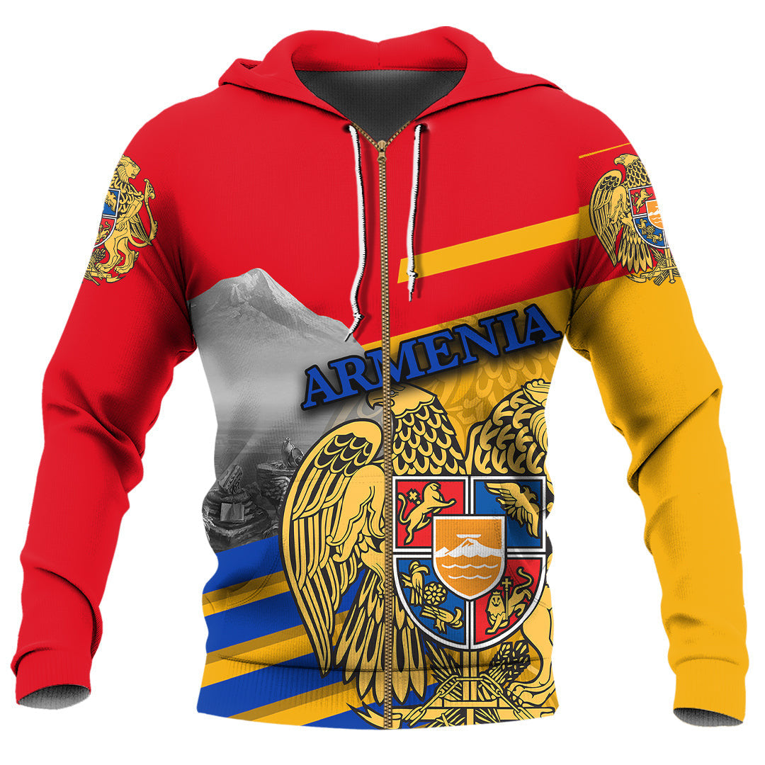 Zip Hoodie Armenia Famous Places