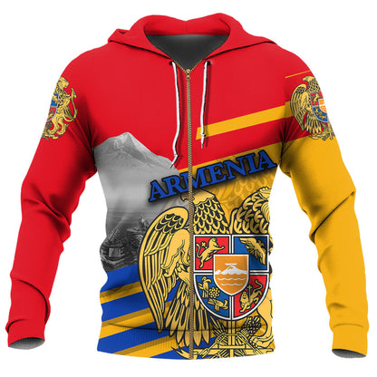Zip Hoodie Armenia Famous Places