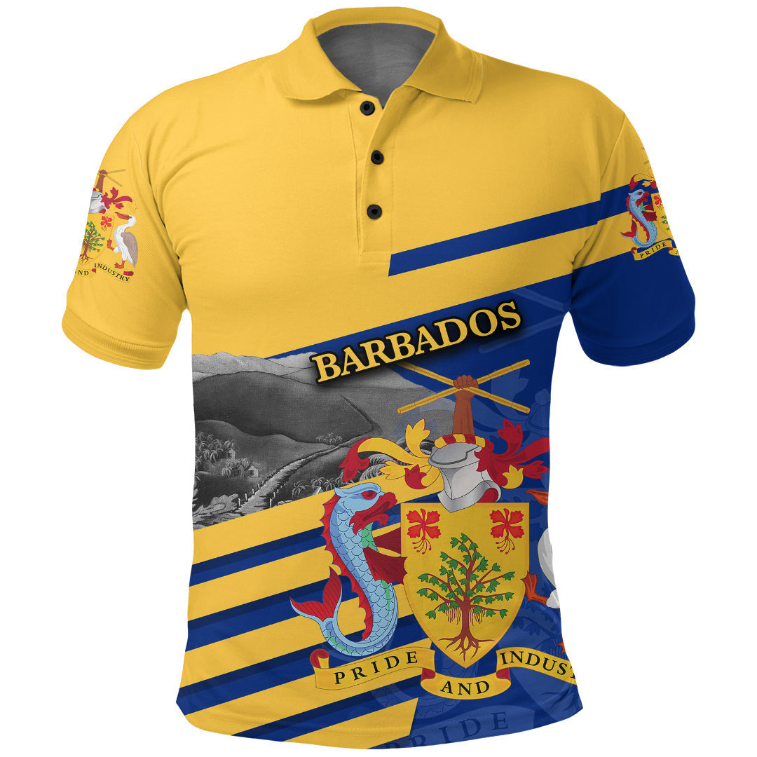 Polo Shirt Barbados Famous Places