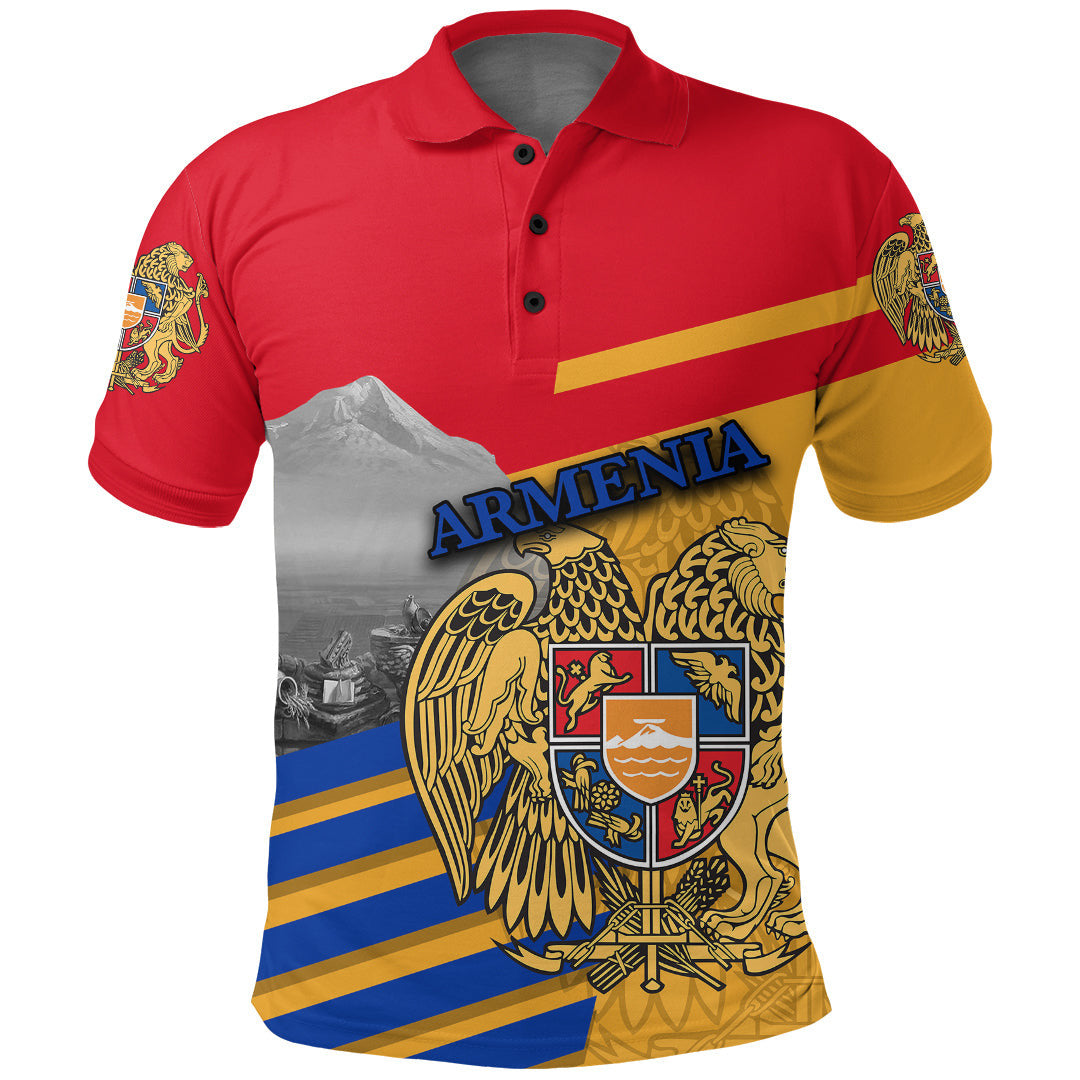 Polo Shirt Armenia Famous Places