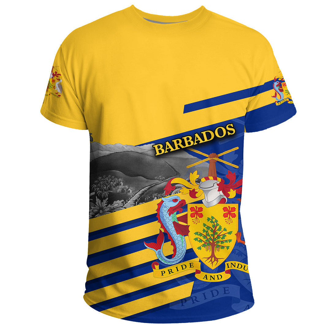 T Shirt Barbados Famous Places