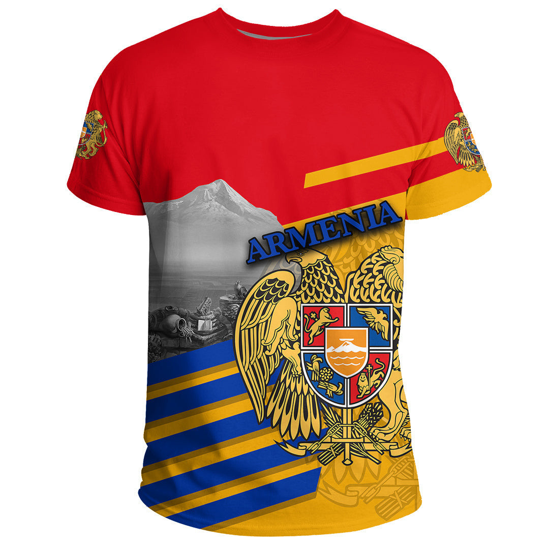 T Shirt Armenia Famous Places