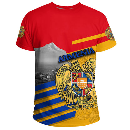T Shirt Armenia Famous Places