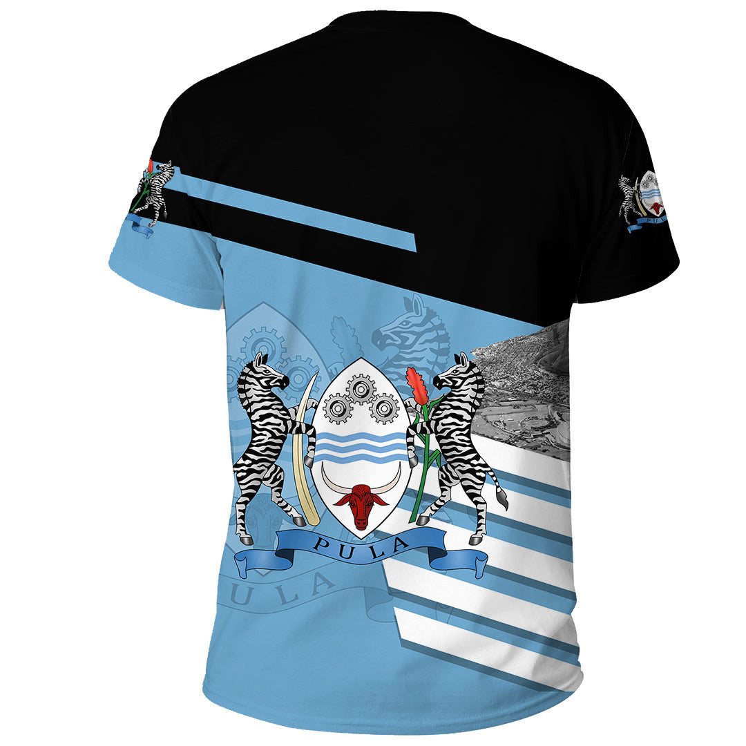 T Shirt Botswana Famous Places