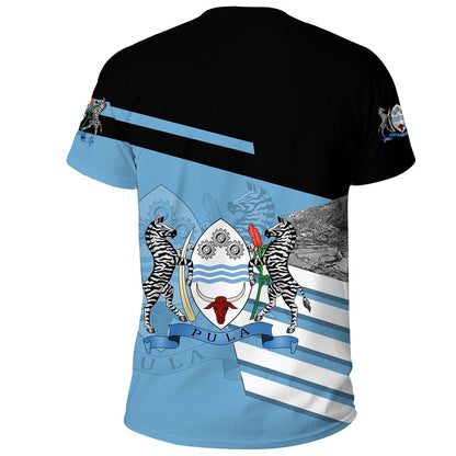 T Shirt Botswana Famous Places