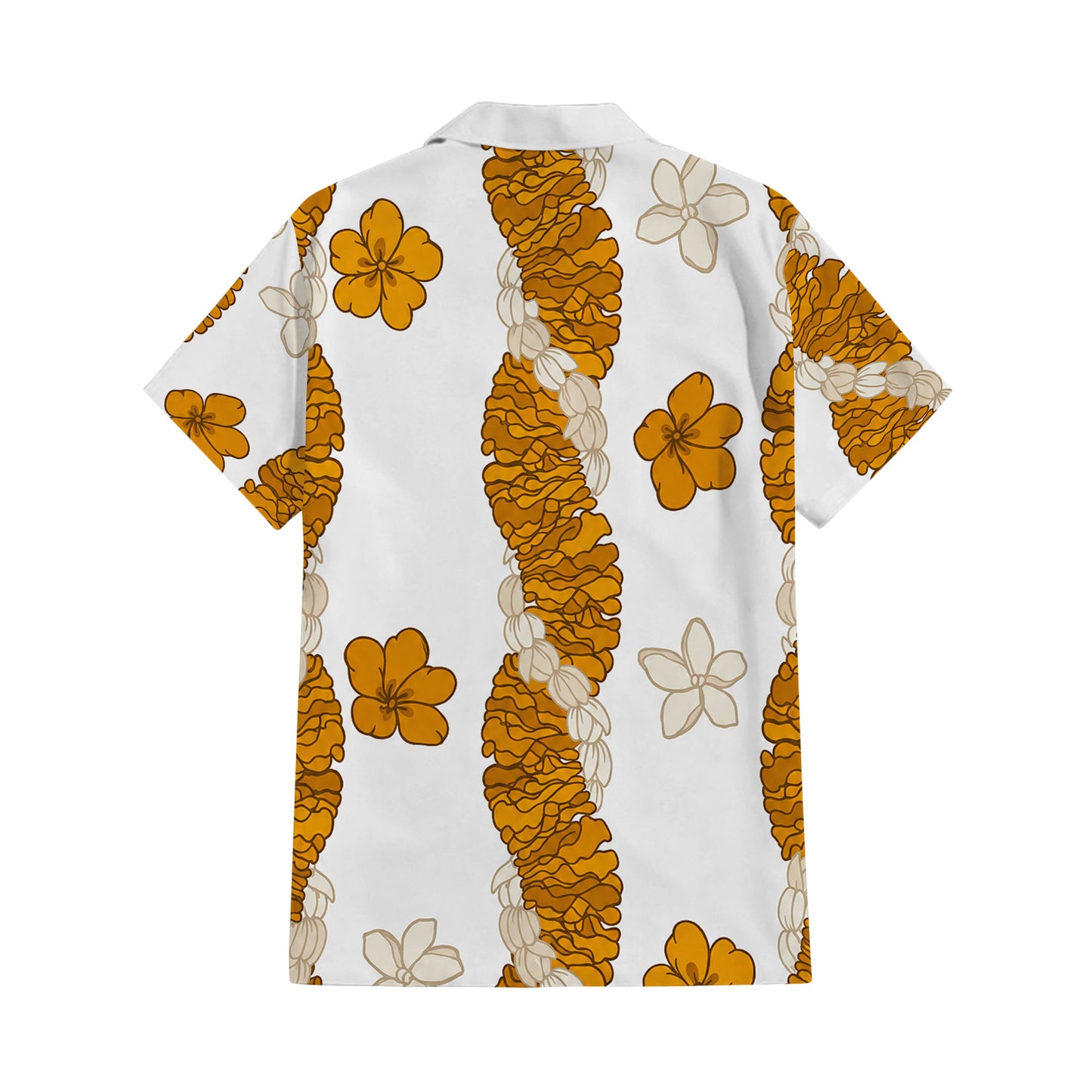 Puakenikeni Pikake Lei Curve Lei Flower Matching Outfit For Couple Polynesian White Puletasi Dress And Shirt