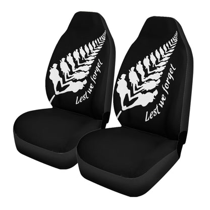 Anzac Day Car Seat Covers Anzac Silver Fern Car Seat Covers