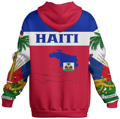 Clothing Custom Haiti 2026 Home Football Hoodie | World Cup Inspired Soccer