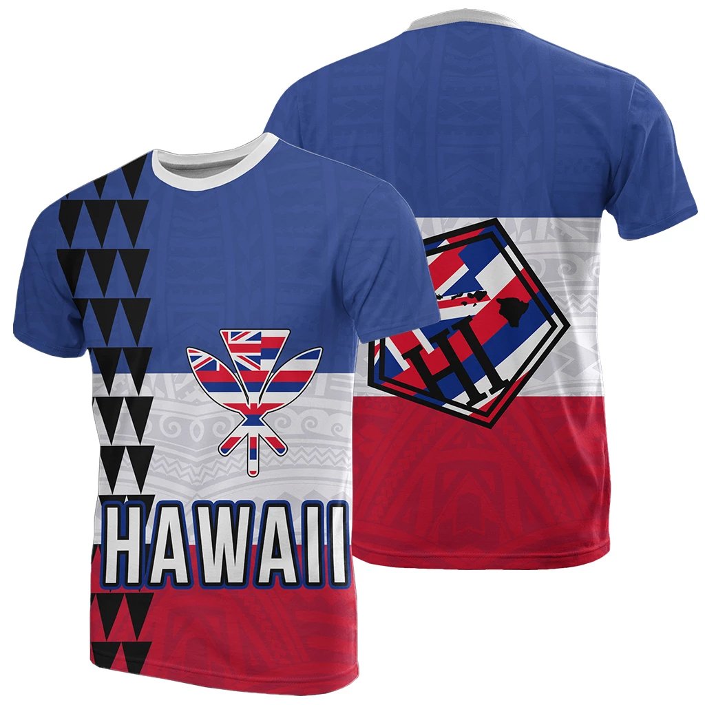Hawaii Flag Polynesian T-shirt
