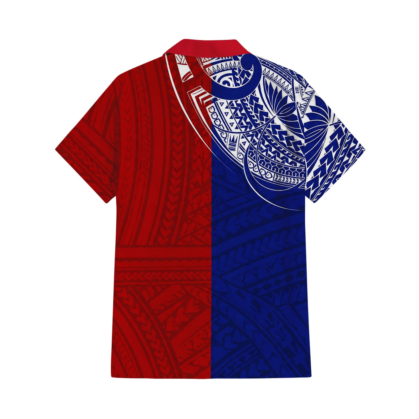 Samoa Coat Of Arms Matching Polynesian Tribal Pattern Half Style Dress And Hawaiian Shirt For Him Her