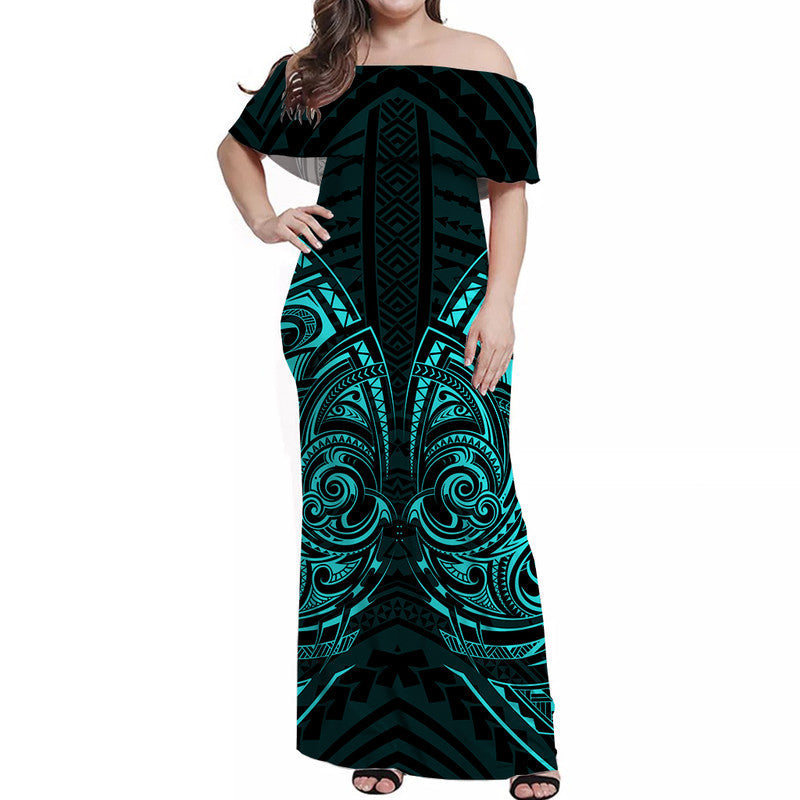 Polynesian Pride Hawaiian Shirt Polynesia Tribal Turquosie Pattern