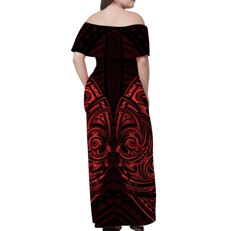 Polynesian Pride Hawaiian Shirt Polynesia Tribal Red Pattern
