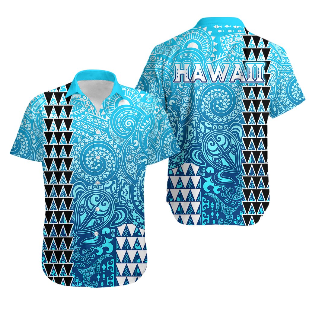Hawaii Tribal Kakau Hawaiian Shirt