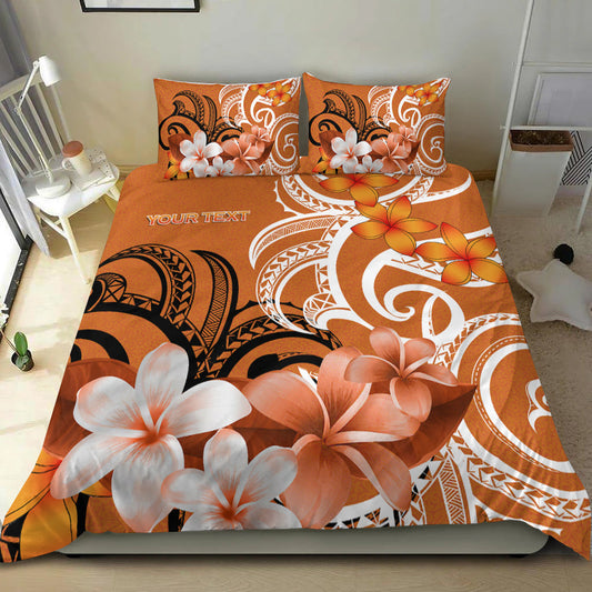 [Custom] Personalised Bedding Set Orange Spirit