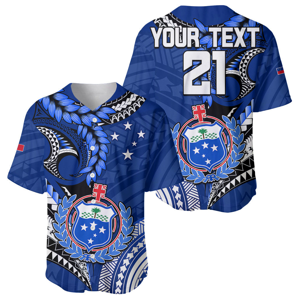 (Custom Text And Number) Manu Samoa Rugby 7s Baseball Jersey