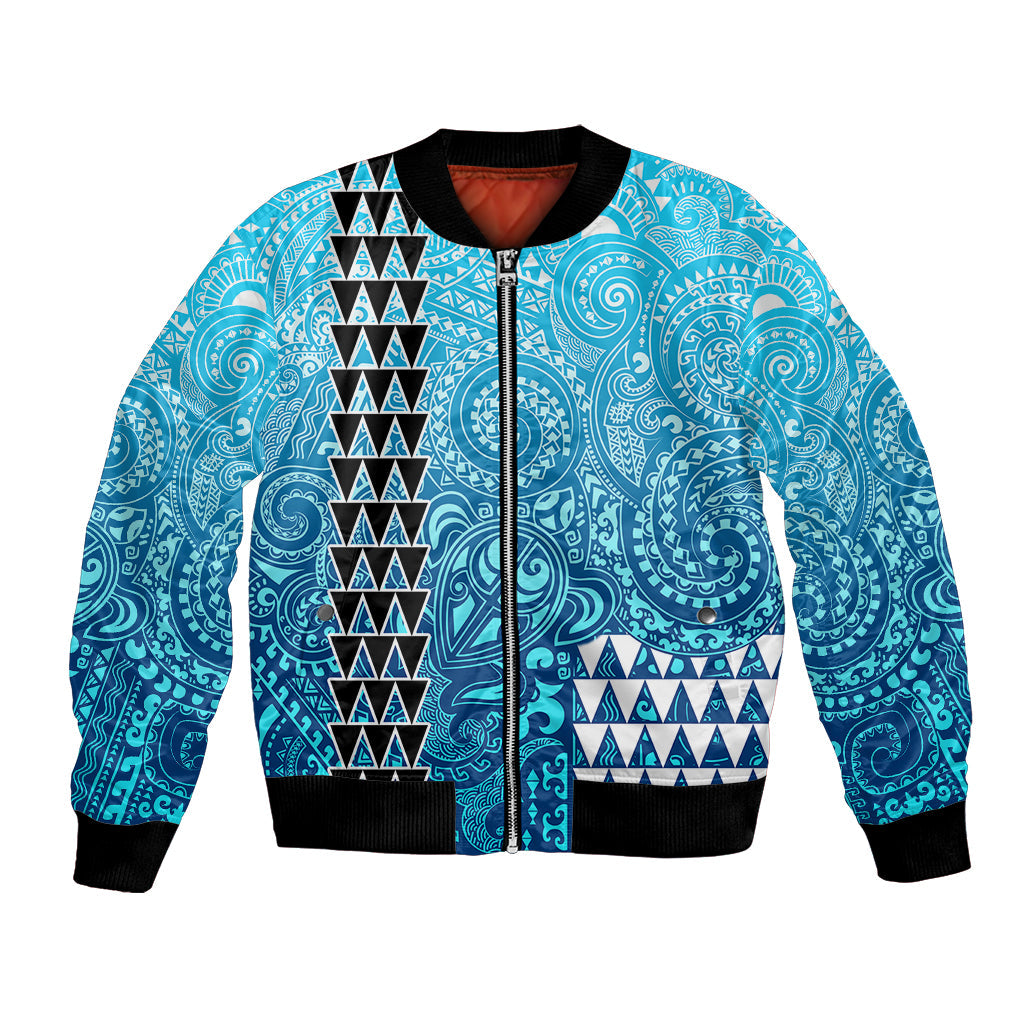 Hawaii Tribal Kakau Bomber Jacket