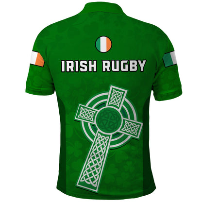 Ireland Rugby Go Shamrocks Polo Shirt