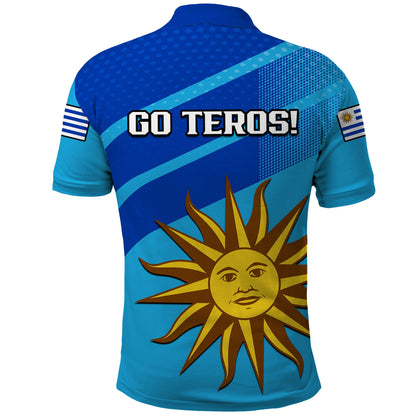 Uruguay Rugby 7s Polo Shirt Sporty Style