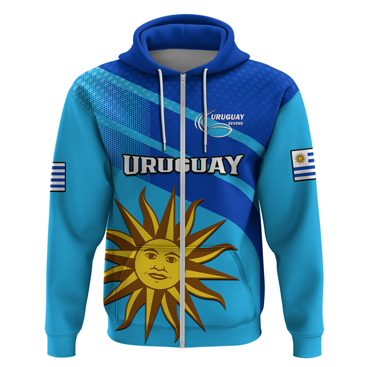 Uruguay Rugby 7s Sporty Style Hoodie