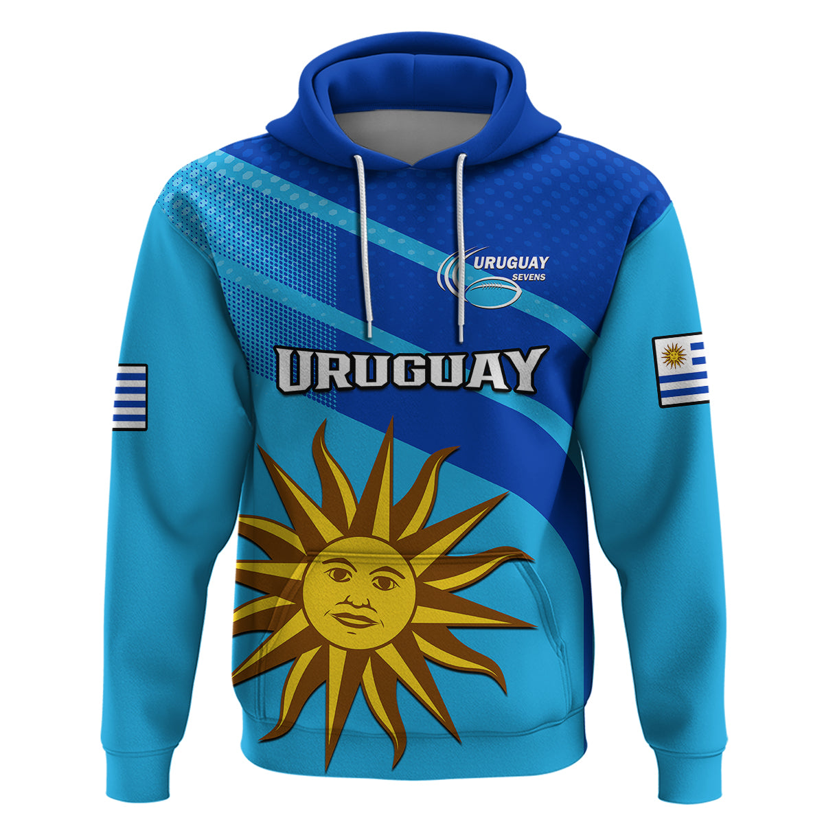 Uruguay Rugby 7s Sporty Style Hoodie