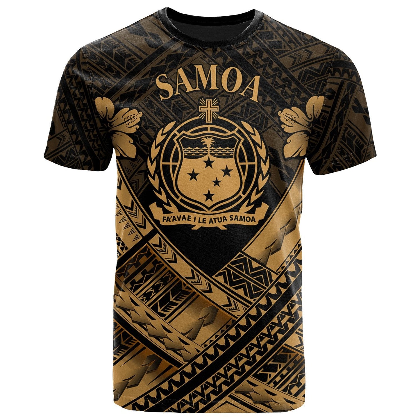 Samoa Polynesiant - Shirts - Samoa Gold Seal Camisole Hibiscus Style