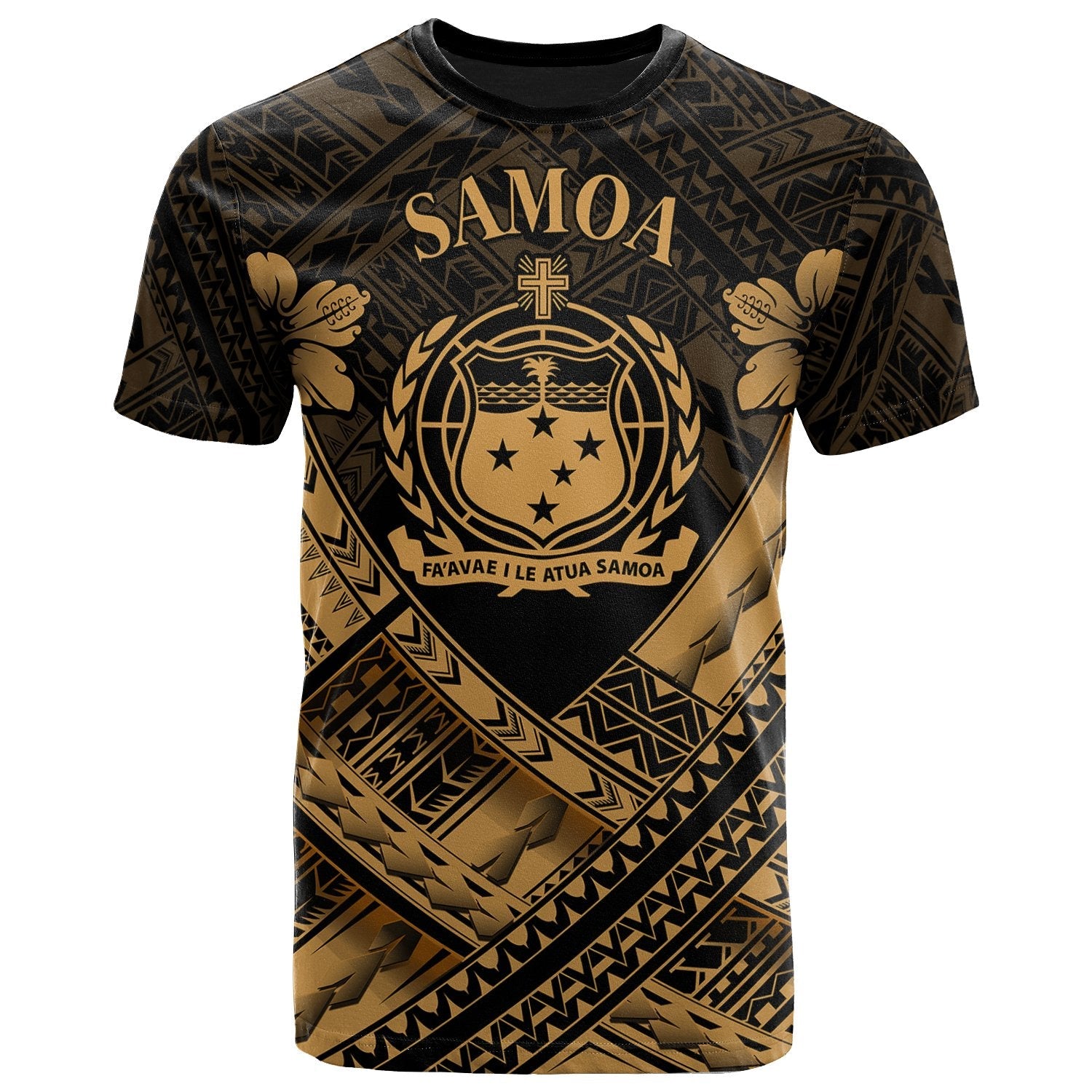 Samoa Polynesiant - Shirts - Samoa Gold Seal Camisole Hibiscus Style