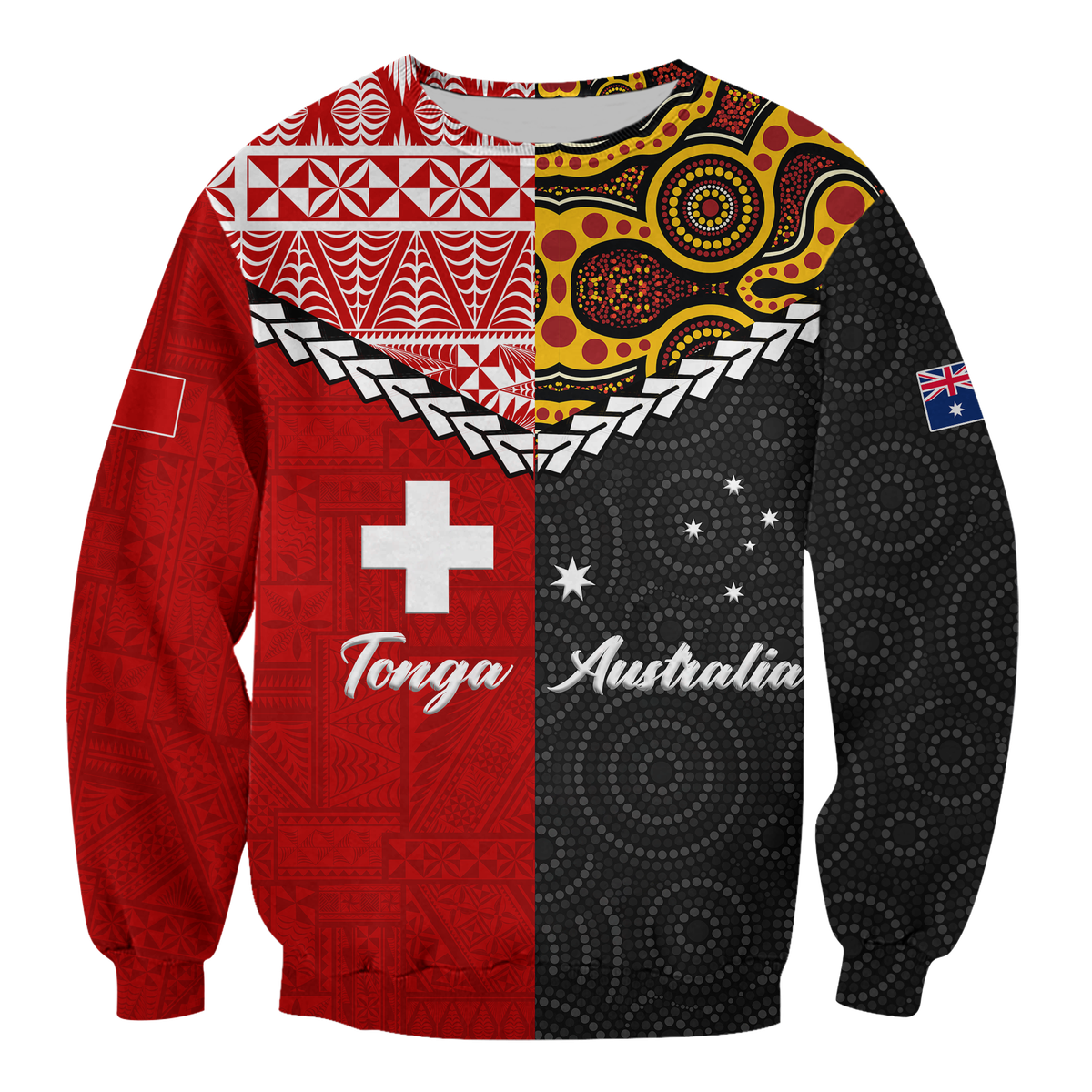 Tonga Combine Australia Aboriginal Heritage Sweatshirt