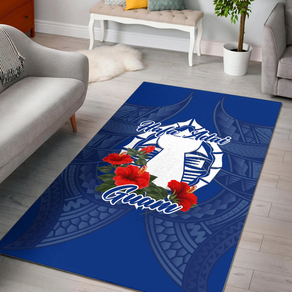 Hafa Adai Guam Legend Area Rug