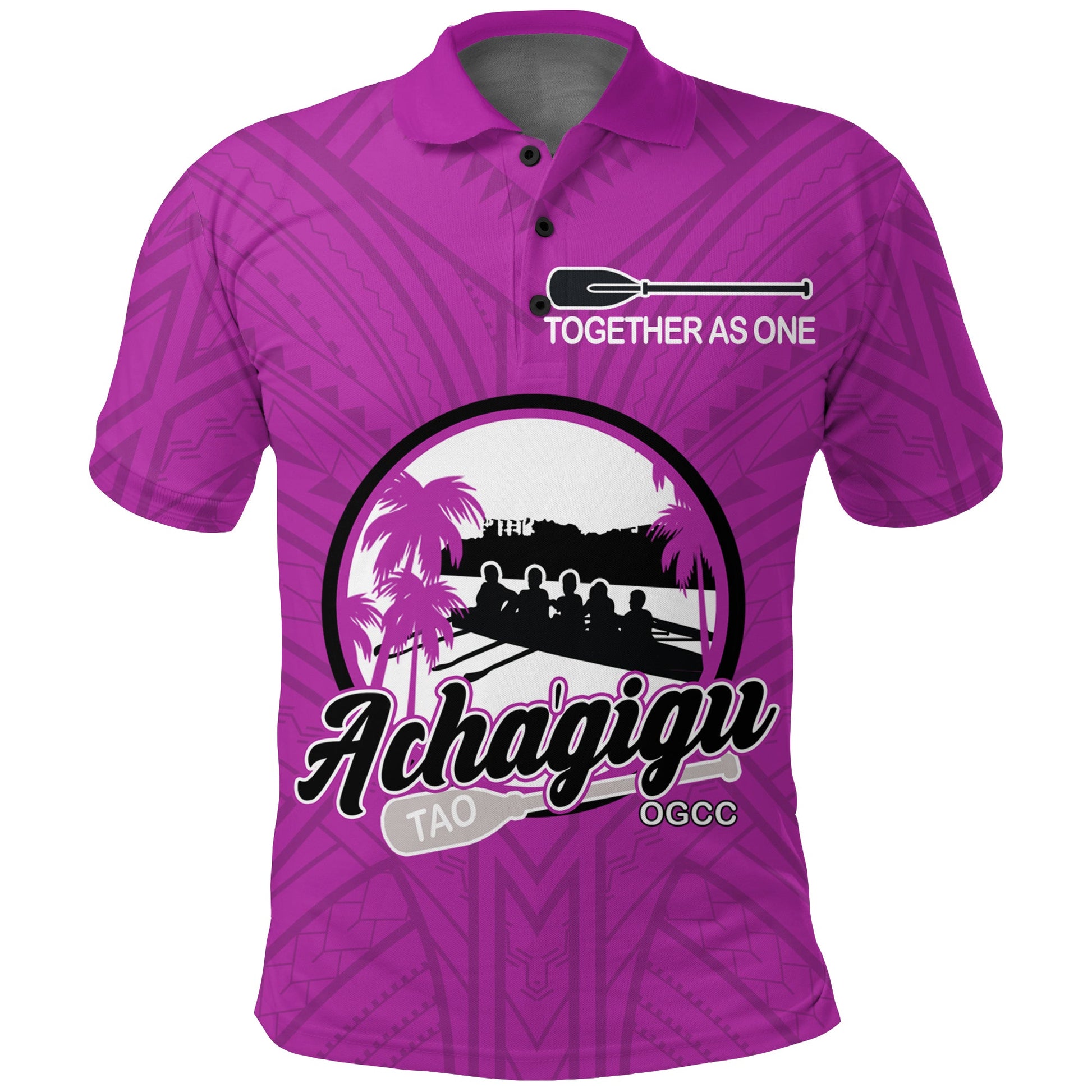 Acha'gigu Guam Canoe Club Polo Shirt -