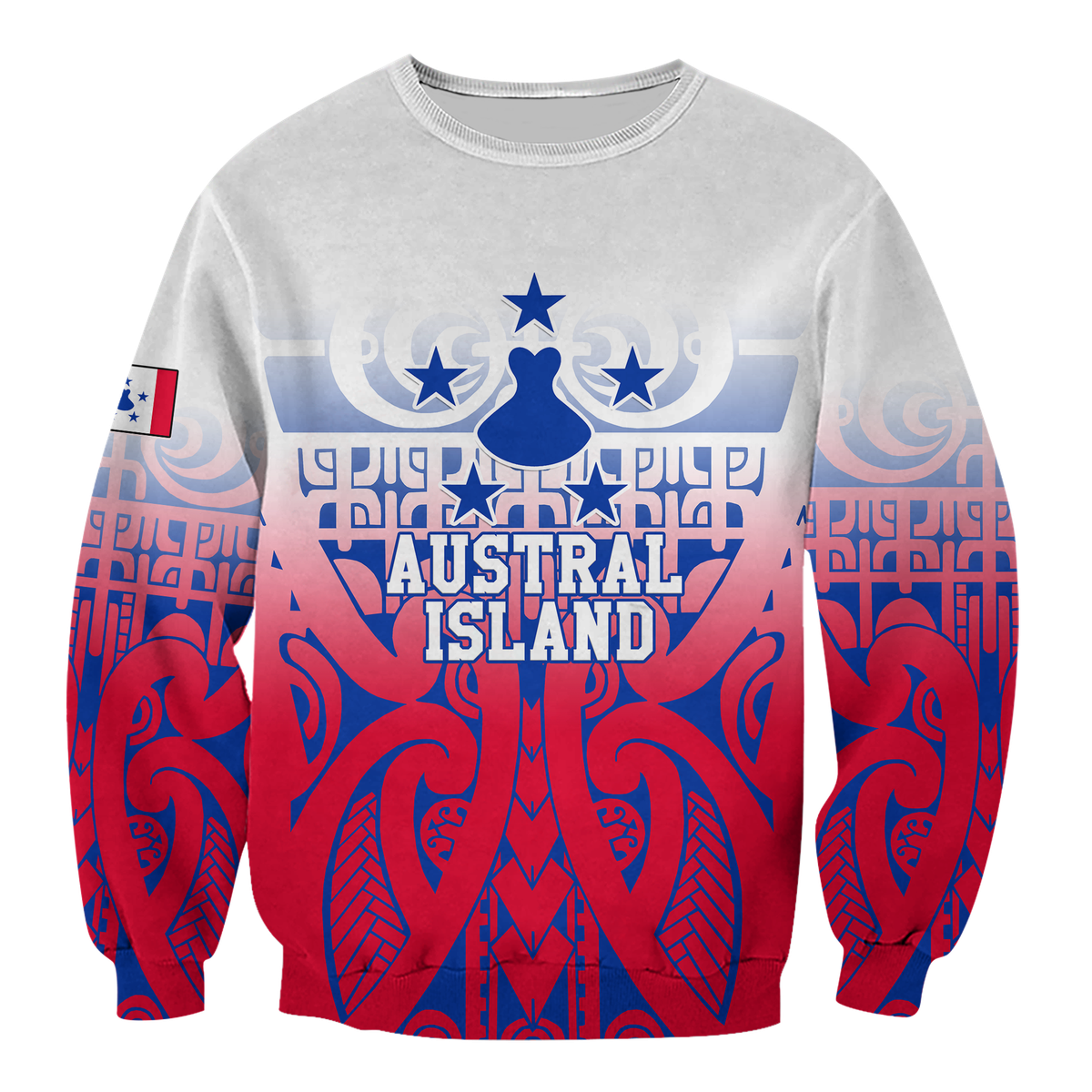 Austral Islands Tribal Tattoo Sweatshirt