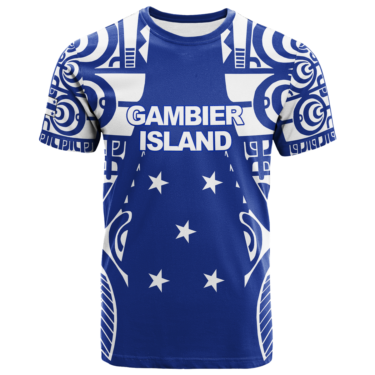 Gambier Islands Tribal Tattoo T Shirt 2